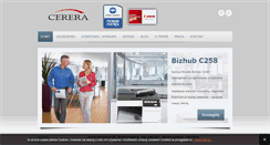 Desktop Screenshot of cerera.pl